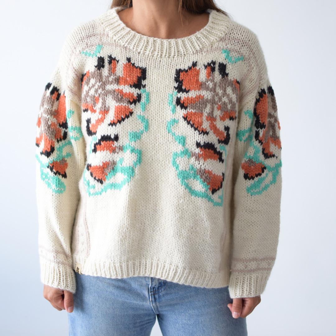 PRE VENTA -
SWEATER FLOWER